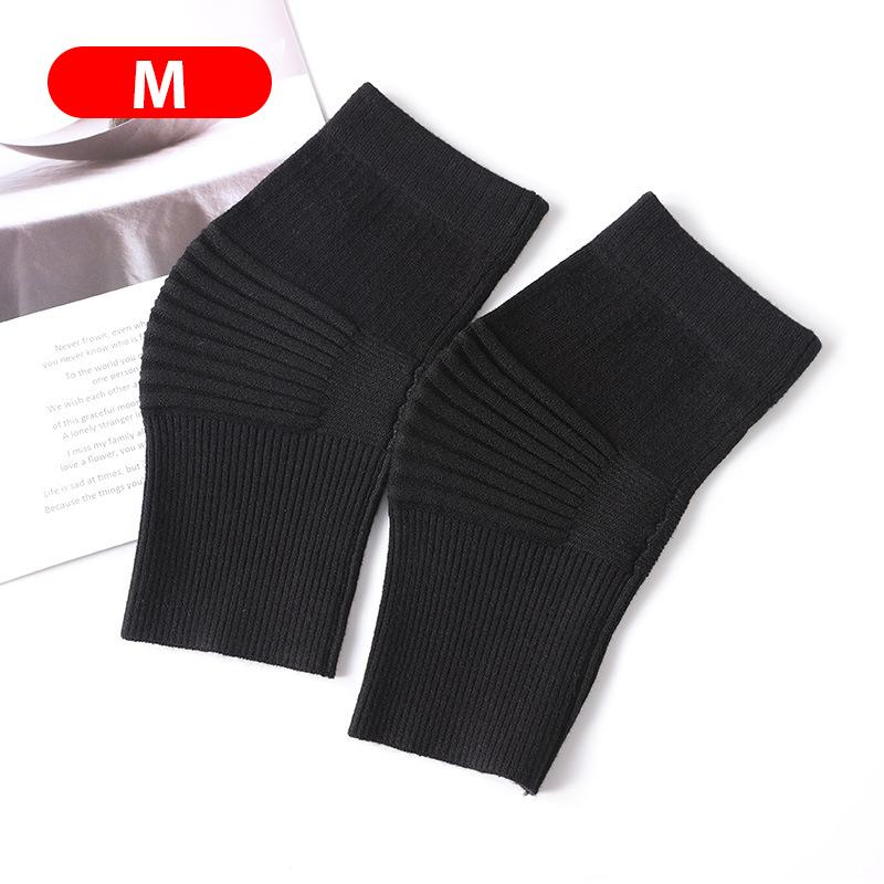 1 pereche unisex genunchi suport mâneci fleece genunchiere sport compresie caldă anti-alunecare wrap tampoane articulare dureri de recuperare leziuni