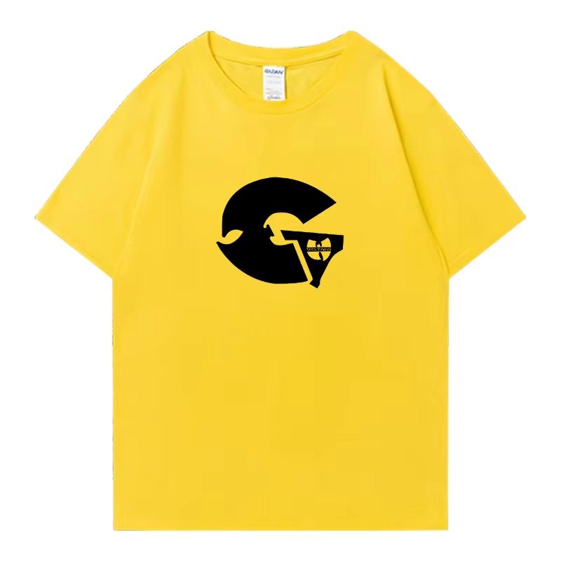 2026 Zomer Hete Verkoop Hete Verkoop GZA Logo Grafisch T-shirt Mannen Vrouwen Bedrukt Casual Buiten Katoenen T-shirt Katoen Gotisch Rond T-shirt