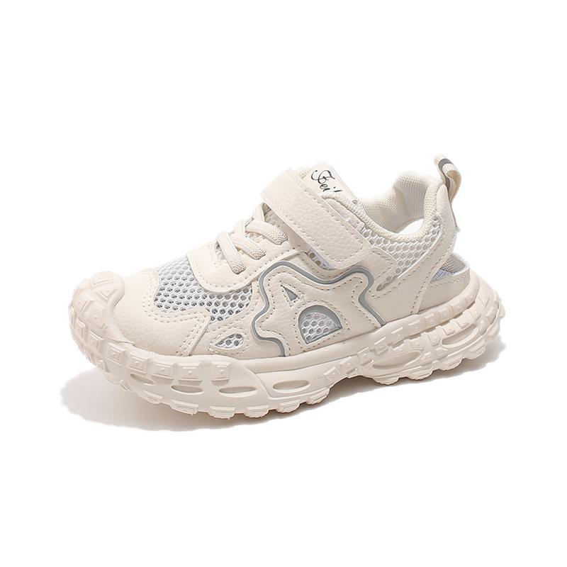 

Boys and Girls Sports Sandals with Mesh Stitching Children s Shoes Summer Solid Breathable Soft Sole Girls Sandals 36 чорний