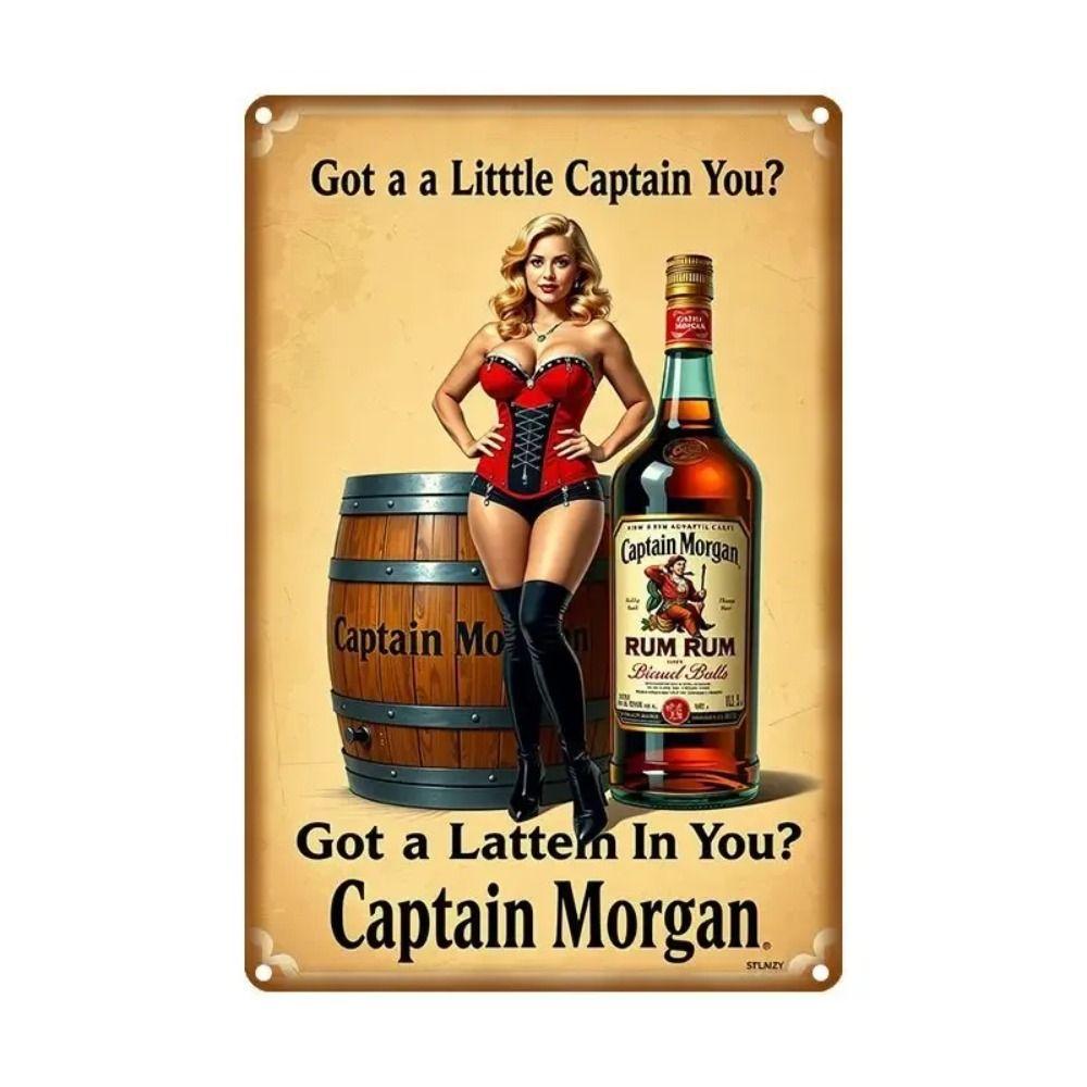 Beer Tin Sign, Metal Wall Decor Plaque 20x30cm