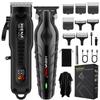 New multifunctional electric hair clipper set oil head electric clipper long endurance men's razor digital display barber scissors universal
