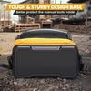 Large Capacity Tool Backpack Waterproof Wear-resistant Heavy Duty Tool Organizer Thickened with Hard Bottom Electrician Tool Bag