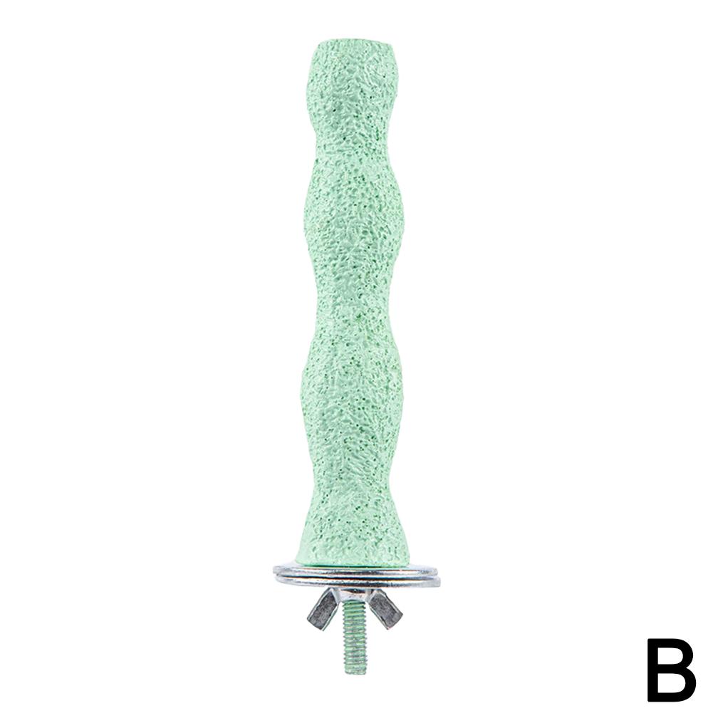 

Палочка для шлифования лап домашних животных, игрушка для попугая, птица, попугай, принадлежности для шлифования птиц, игрушки для домашних животных, шлифовальная палочка Q8I7 green-1pcs