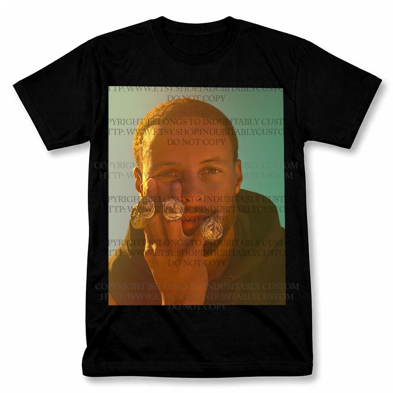 Stephen Curry 4 Rings Championship Graphic T shirt Vintage Basketball Fan Tee 3XL