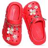 Kinder Blumen Schuhe Clogs rutschfest Mädchen Outdoor Freizeit Garten Schuhe Teenager Ein-Schritt Strandschuhe 3057