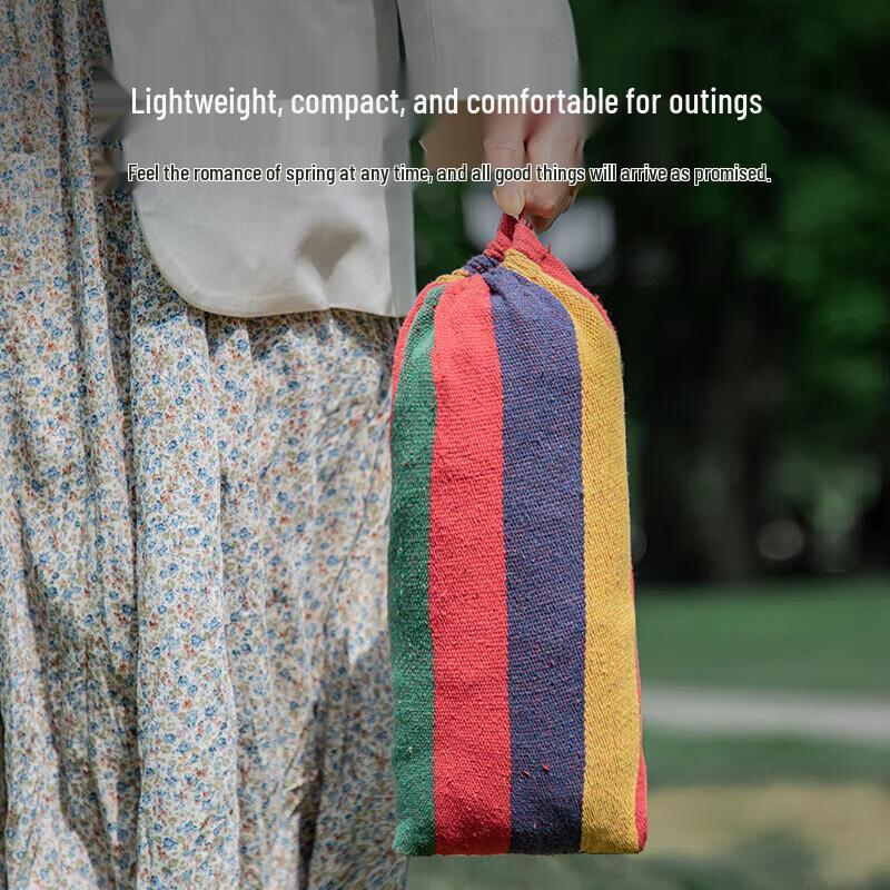 Meihuojia Outdoor Anti-Tip Canvas Hammock