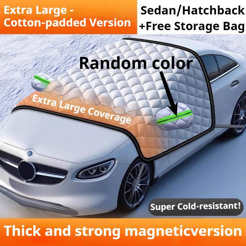 Drei-Fenster-Abdeckung für Schneeabdeckung für Auto Front Sonnenschutz Schneeabdeckung Halbabdeckung Grenzüberschreitende Lieferung