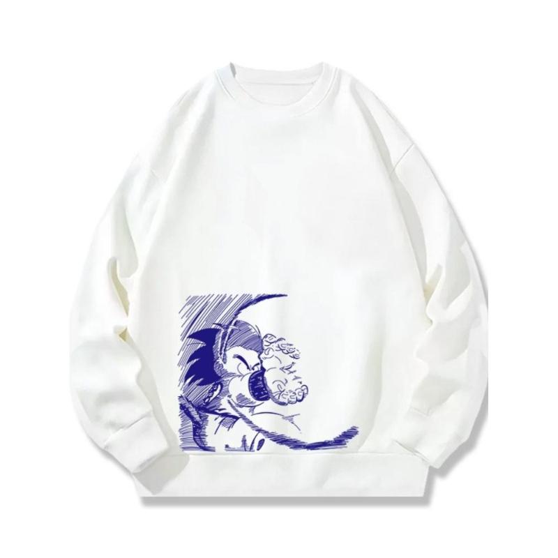 

Dragon Ball Relaxed Fit Crew Neck Sweatshirt, Silky-Soft Modal-Cotton, All-Day Comfort S