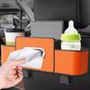 Car Seat Backrest Storage Box Holder,Multi Functional Car Tissue Box,Car Interior Seat Back Organizer For Vehicle Headrests