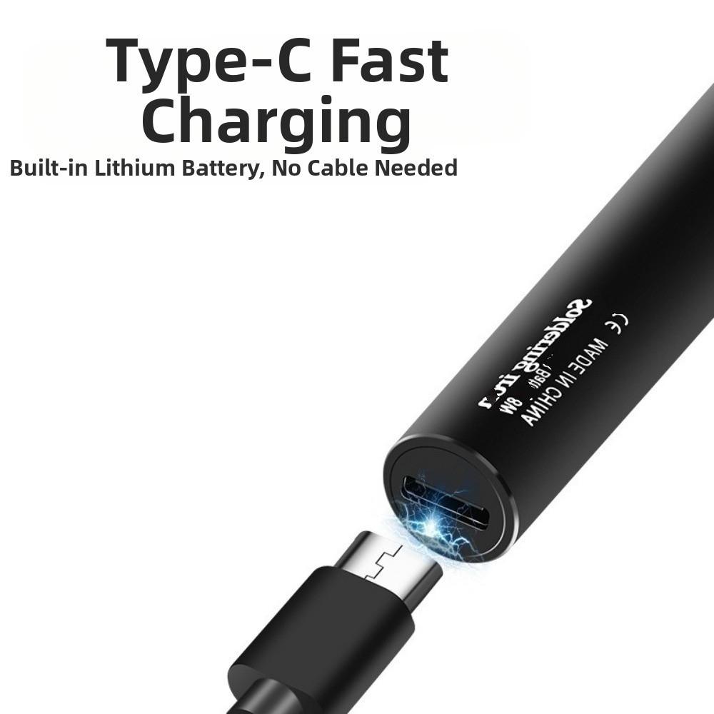 Doppelnutzungsfunktion USB Lötkolben 3 Temperatureinstellungen Brenndrahtstift Schnitzarbeit