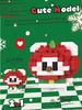 Christmas Tree Gift Reindeer Mini Brock Building Construction Toys for Kids girls 6 Year Old Santa Claus Snowman Micro Brick toy