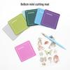 Junesix Mini Handmade 8x8cm Cutting Mat & Board