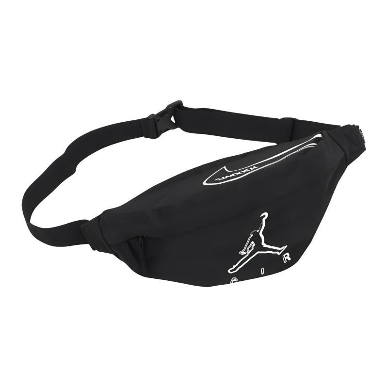 Jordan Polyester Sling Bag, Fanny Pack Regular Unisex Black Jordan DV5281-010
