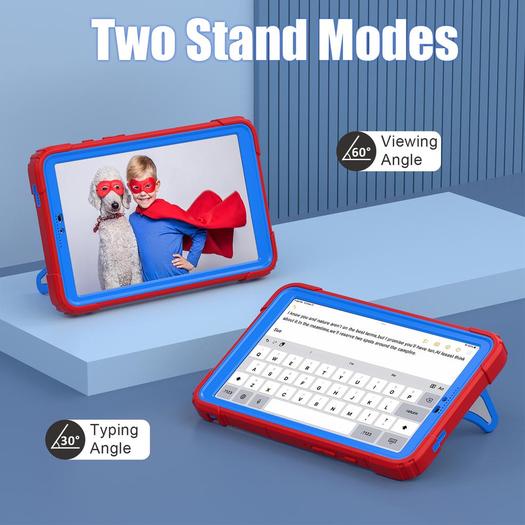 Heavy Duty Case For Samsung Galaxy Tab A9 2023 8.7" SM-X110 X115 X117 Built-in Kickstand Cover Silicone+PC Shockproof Kids Funda