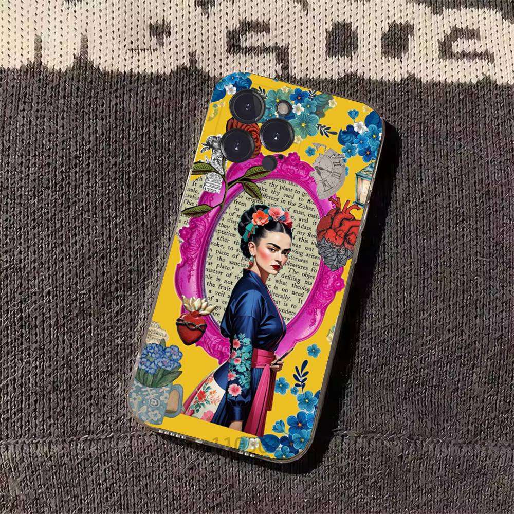 Θήκη Κινητού Καλλιτέχνη F-Frida K-Kahlos για iPhone 11Pro 13 12 11 Pro Max 16e 17 Air 16 15 14 Plus 11ProMax