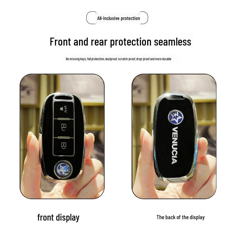 Key Case for Dongfeng Venucia D60Plus, T70, Qichen Star T60, VM50VD50, and T90