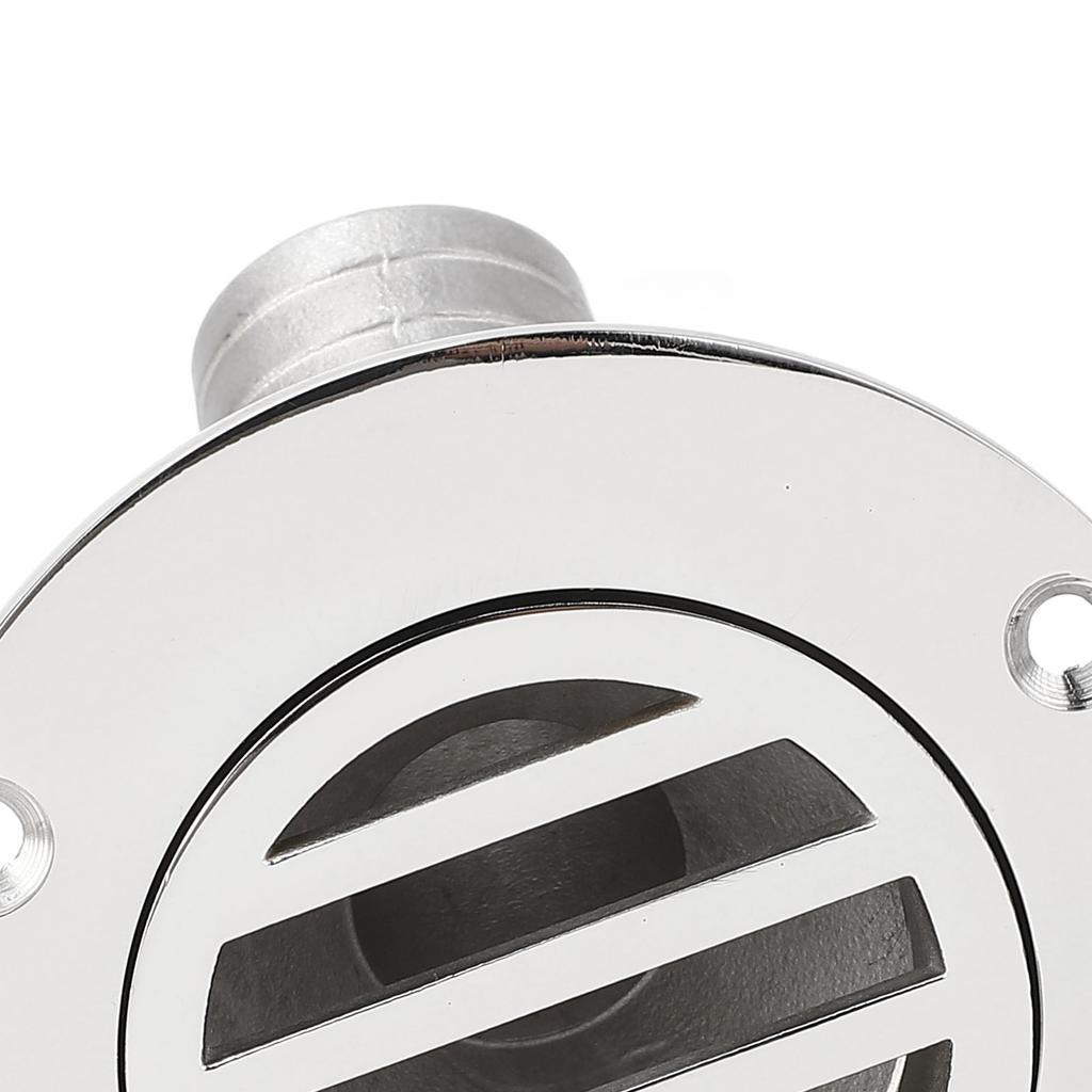 Marine Deck Drain 316 Stainless Steel 1in Boat Floor Deck Drain Cover Yacht Deck Drainage Hardware Replacement Accessories