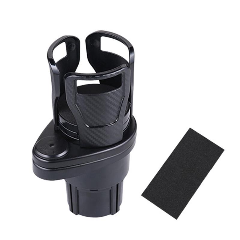 2 In 1 Cup Holder Expander For Car Dual Car Cup Holders Expander 360 Rotating