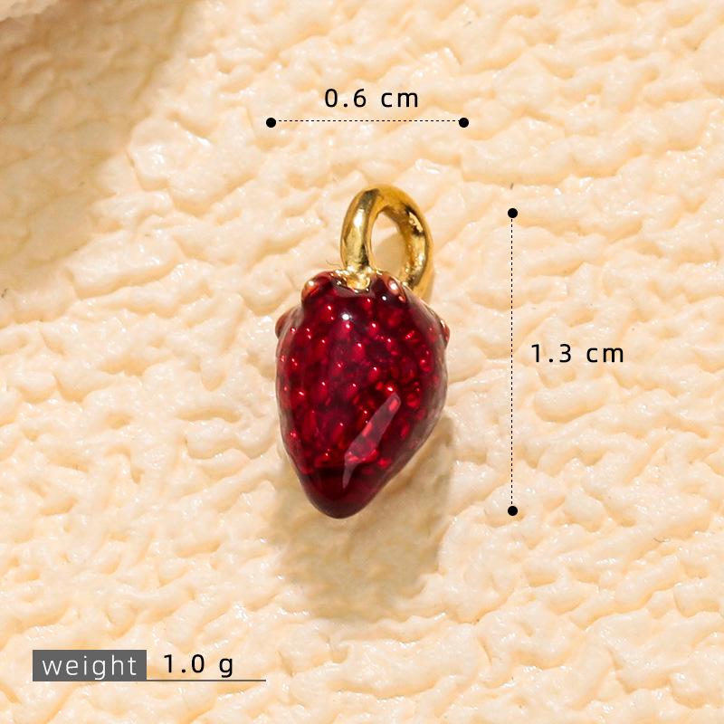 Korean Cute Street-Style Strawberry Jewelry Accessories