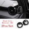 Black Head Light Steering Wheel Dashboard Frame Cover Trim Accessories For Toyota Land Cruiser 250 Prado LC250 2024 2025 2026