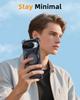 Oatsbasf Metal Magnetic Phone Case for Google Pixel 10 Pro/10 Pro XL with 360°Rotatable Stand Frameless Wireless Charging Cover