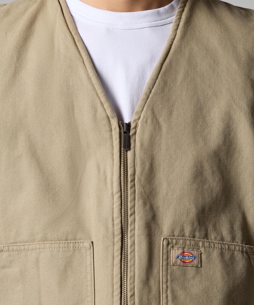 Dickies Duck Canvas Vest Desert Sand