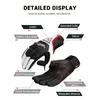 Motorcycle Gloves Leather Men Gloves Summer Cycling Motorbike Guantes Moto Motocross Bicycle Touch Screen Breathable Protective