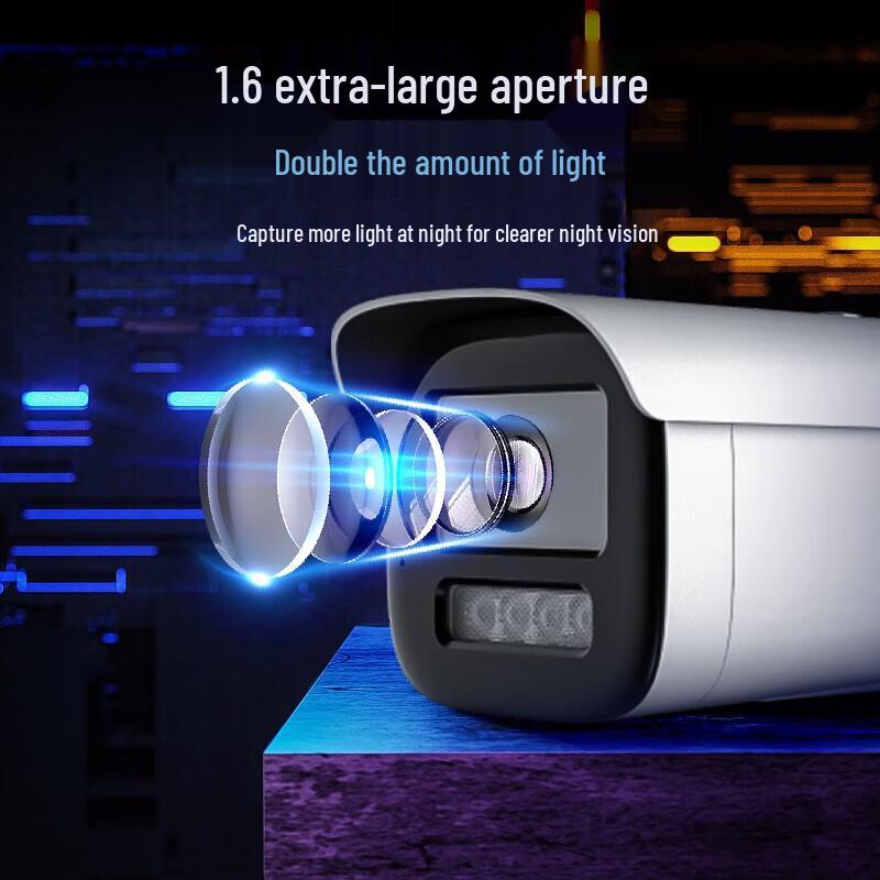 HIKVISION 8MP 4K PoE Starlight IR Bullet Camera