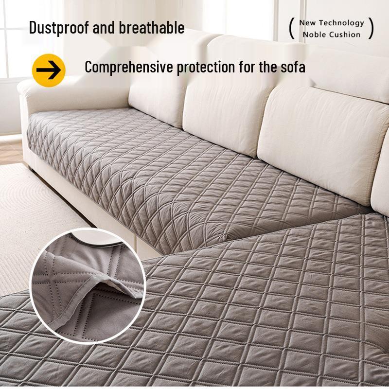 All-Season Non-Slip Cat-Resistant Brushed Sofa Cushion Cover