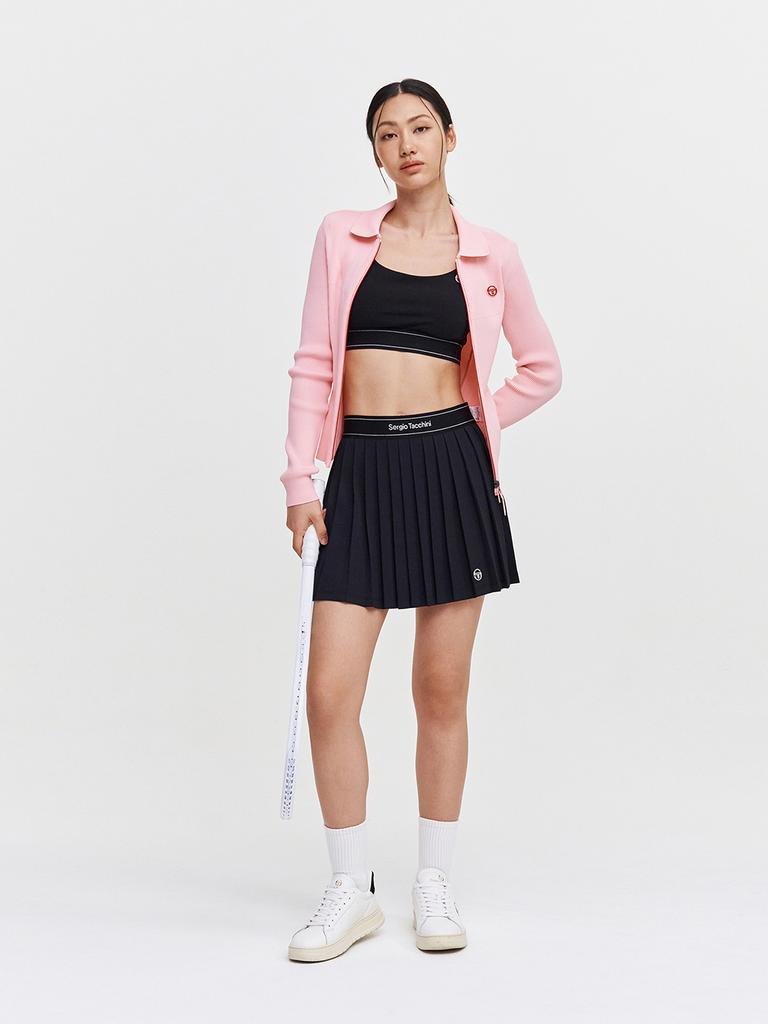 SERGIO TACCHINI W Essential Basic Zip-Up Cardigan
