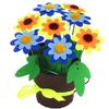 Kids DIY Flower Pot Children Plant Gift Craft Outdoor Handmade Education Toy Tool