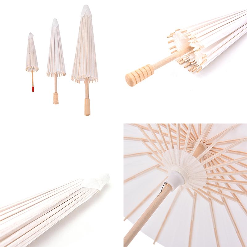 1 Pcs Paper Umbrella Kids Diy Accessory Chinese Traditional Craft Decoration