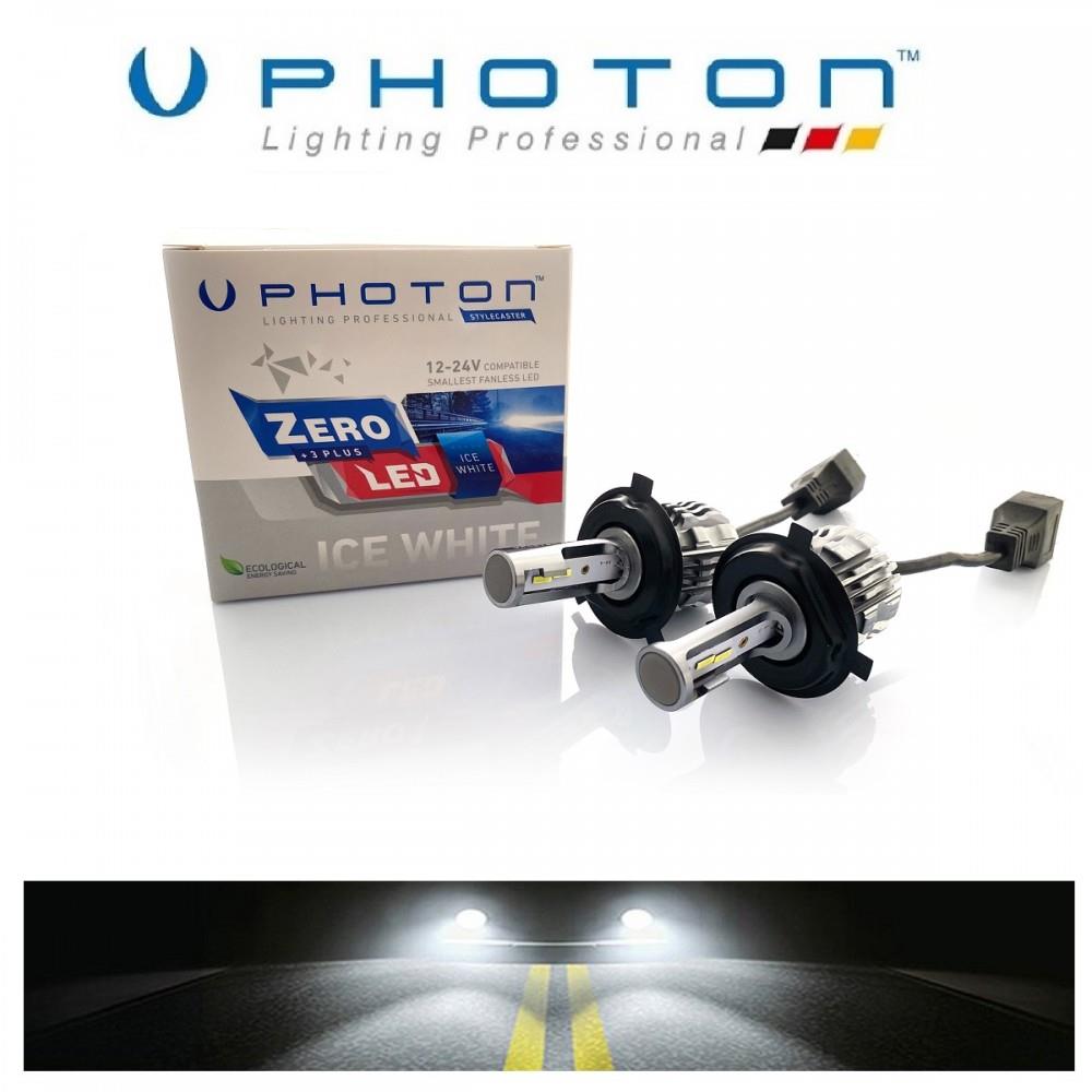 

H4 PHOTON Led Xenon Auto Bulb Zero Fanless White