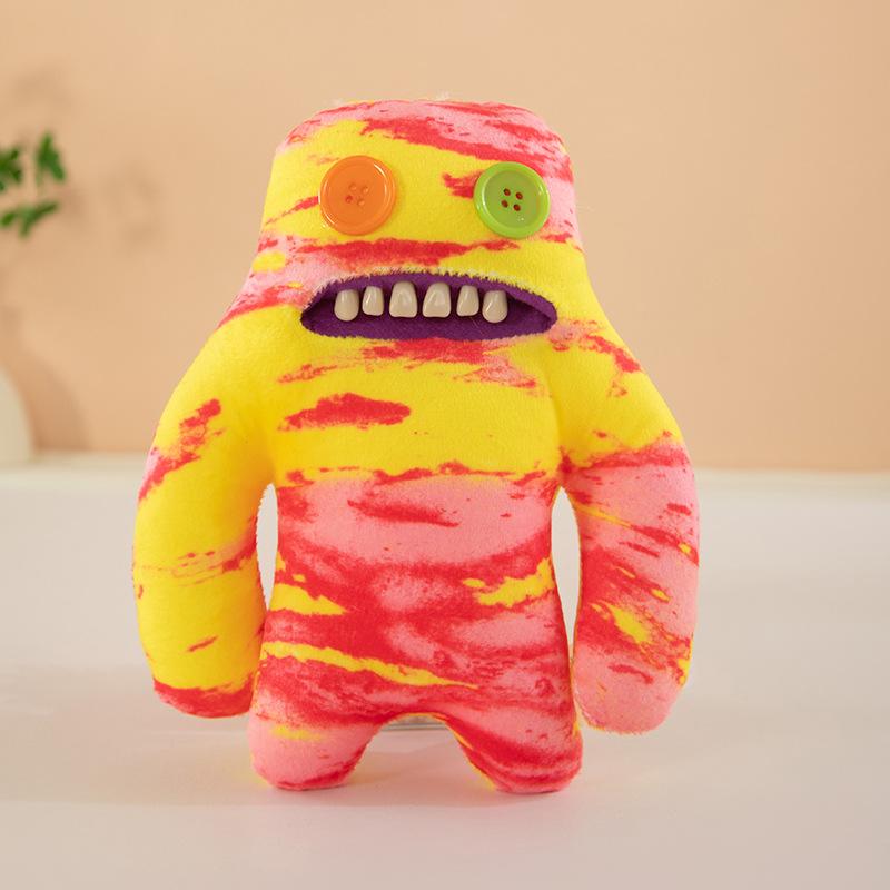 Cartoon Cute Funny Big Tooth Fuggler Plush Doll Ugly Monster Rabbits Creative Fuggler Stuffed Toys Lucky Souvenir Rag Doll Gifts