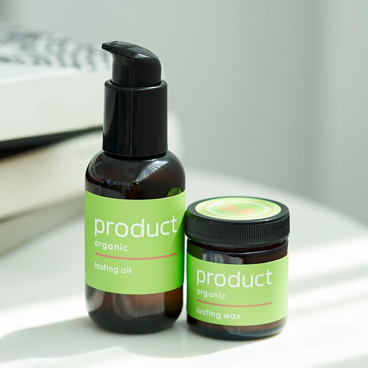 The Product Lasting Wax / Orange Iced Tea Scent - For Salons and Hairdressers - Prevents Hair Color Fading Due to UV Rays - Hair Wax / Hair Balm