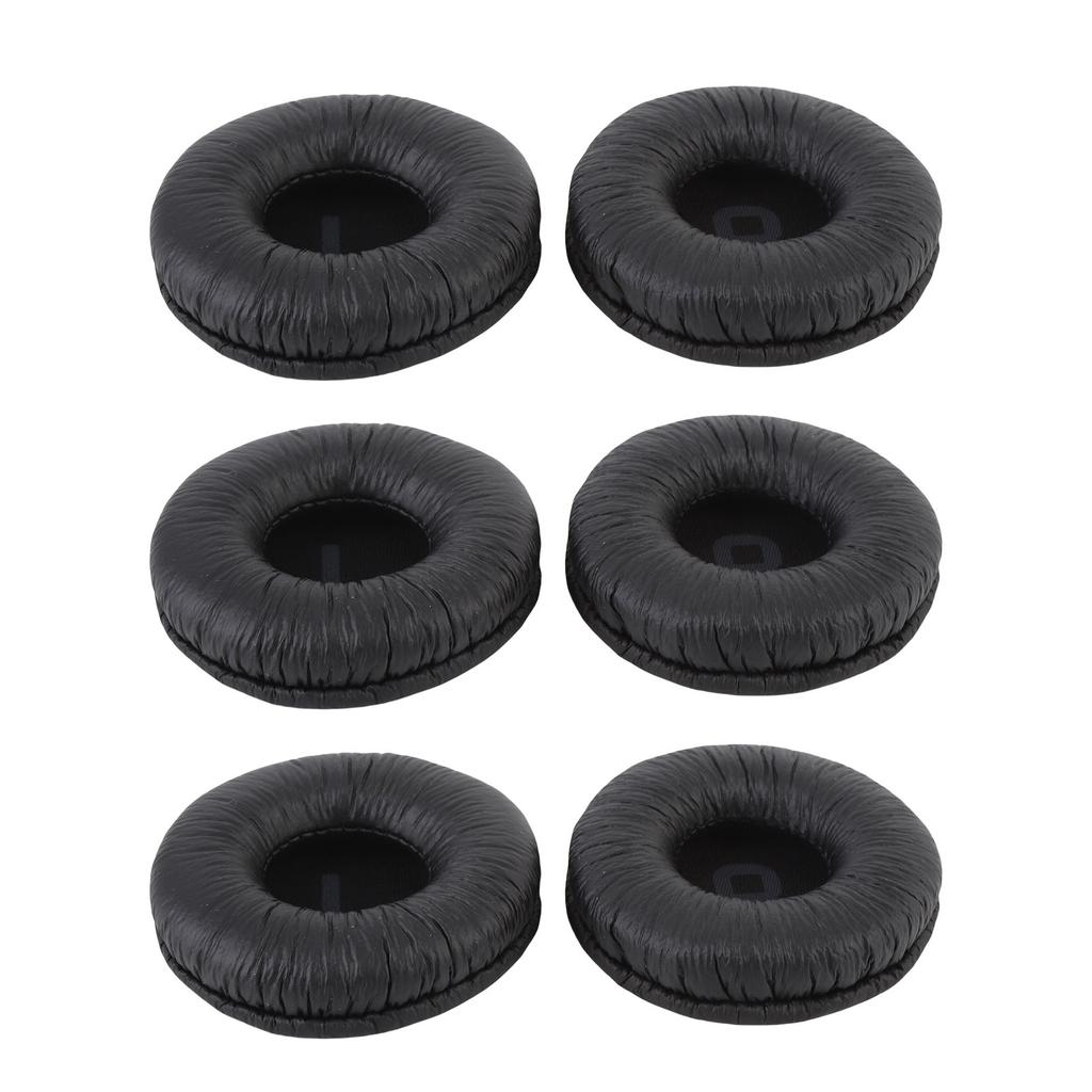 3 Pairs Headphones Replacement Ear Pads Cushions Memory Foam Protein Leather Ear Pads for ATH AR3BT ATH AR3iS Black