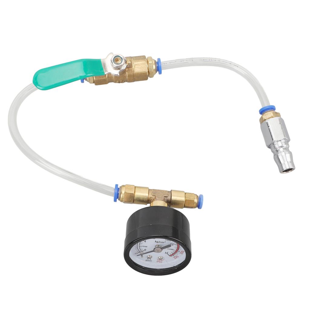 Automotive Air Shock Absorber Test Tool Metal Air Suspension Leakage Tester Leak Inspection Gauge