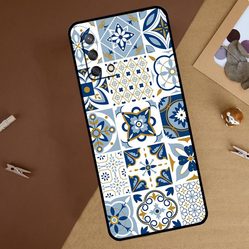 Moroccan Pattern For Oppo A16 A76 A96 A40 A60 A80 A74 A94 A54 A18 A38 A58 A78 A98 A15 A57S A17 A77 Phone Case