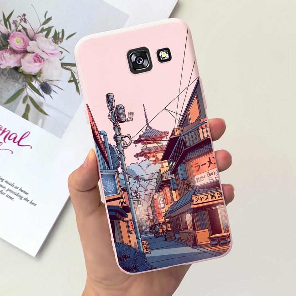 

Silicone Case For Samsung Galaxy A5 2017 2016 A520F A510F Case 5.2 Phone Cover Luxury Pattern For Samsung A5 2017 A5 2016 Coque A5 2016 A510F