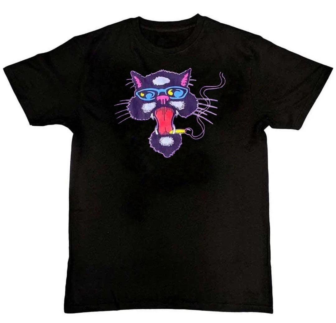Four Album Purple Cat Blues Traveler Graphic Print T-Shirt S M L XL 2 3 4 XL XL