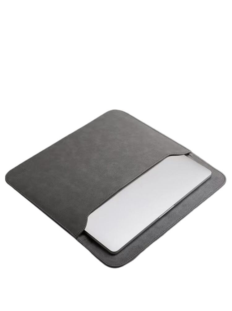 Laptop Bag Sleeve For Macbook Air 13 A2237, Air 15 Case M1 M2 M3 Pro 14 16 Inch PU Leather Bags Cover For Laptop Bags