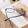 Men's Business Reading Glasses Titanium Alloy Frame Ultra Light Resin Glasses Flexible Portable Vision Care Male Eyeglasses