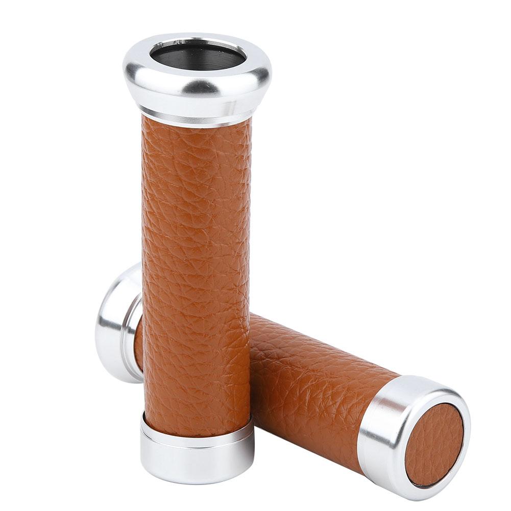 

Универсальные мотоциклетные ручки руля, противоскользящие, защитные аксессуары, замена (коричневый)