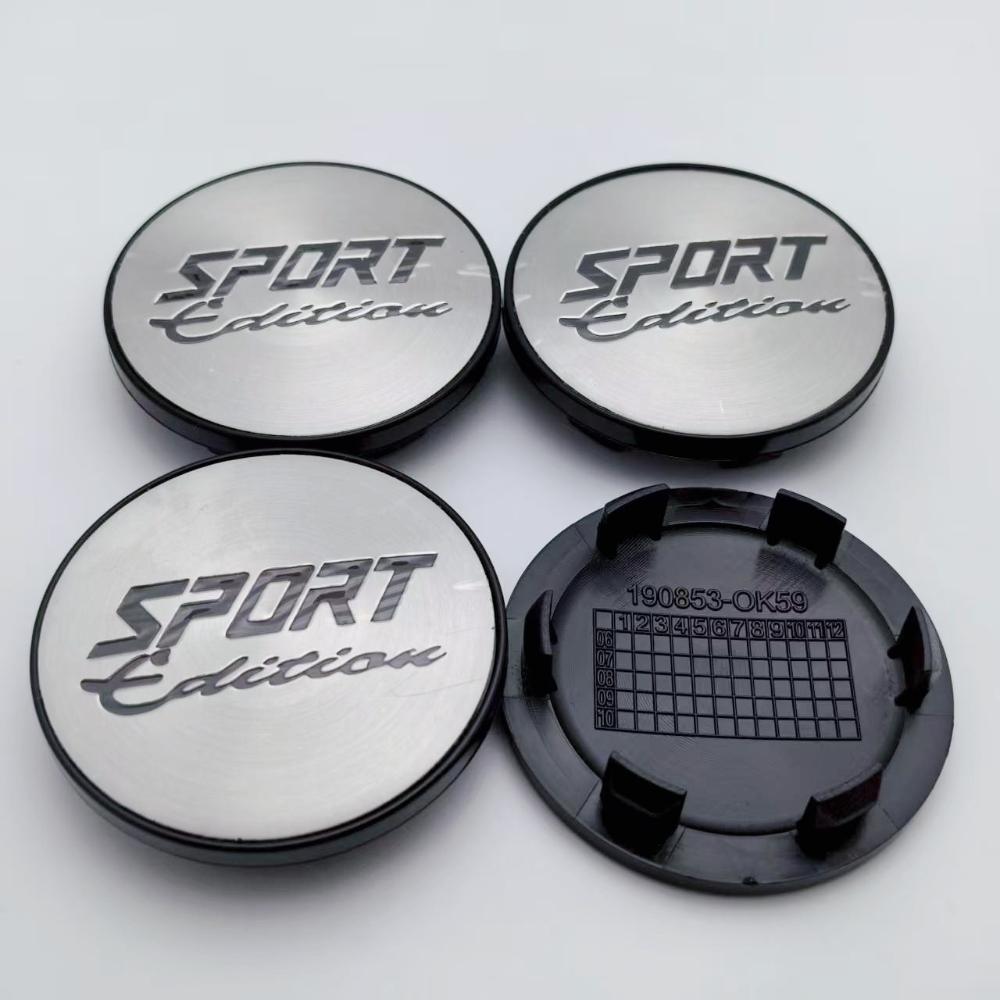 

4pcs Sport Edition Logo Emblem 59MM ( 51MM I.D) Car Wheel Center Caps Wheels Hub Lid Rim Hubcaps Cover Replace Car Accessories Sport Edition Badge&4pcs K59 Wheel Cap