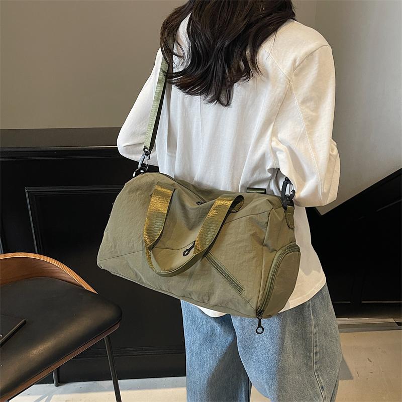 Women's Large Capacity Tote Bag Student Class Shoulder Bag Commuter Travel Bag Storage Bag
