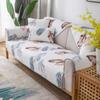 Summer Sofa Cushion Non-Slip Ice Silk Latex Sofa Cushion Suit Cartoon Full Set Mat Sofa Towel Cover Cloth