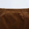 2024 Winter Women's European-American Style Corduroy Mid-Waist Mini Skirt