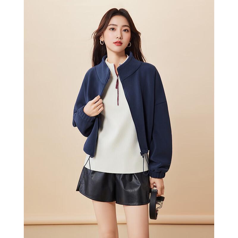 

Куртка из плюшевого флиса IEF 2025 Осень/Зима M