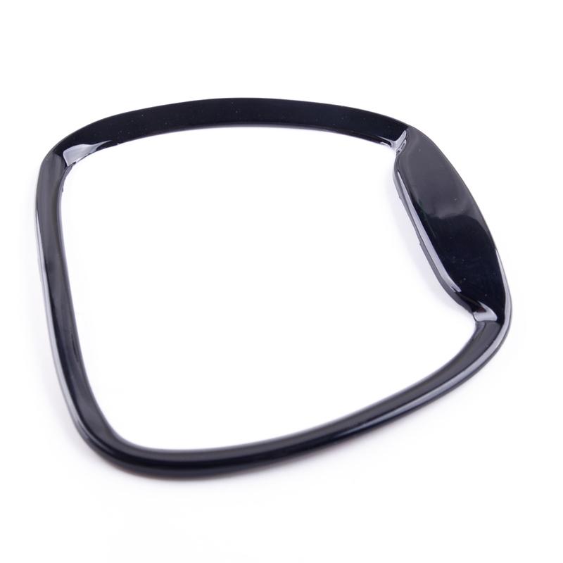 Car Black Steering Wheel Panel Moulding Trim Frame Cover Plastic Fit for Dodge Challenger Charger 2015 2016 2017 2018