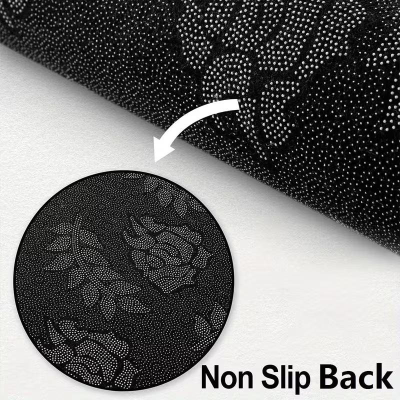 Vintage Cartoon B-Betty Boop Floor Mat Non-Slip Absorbent Floor Mat Decorative Rug for Home Bathroom Bedroom Entryway